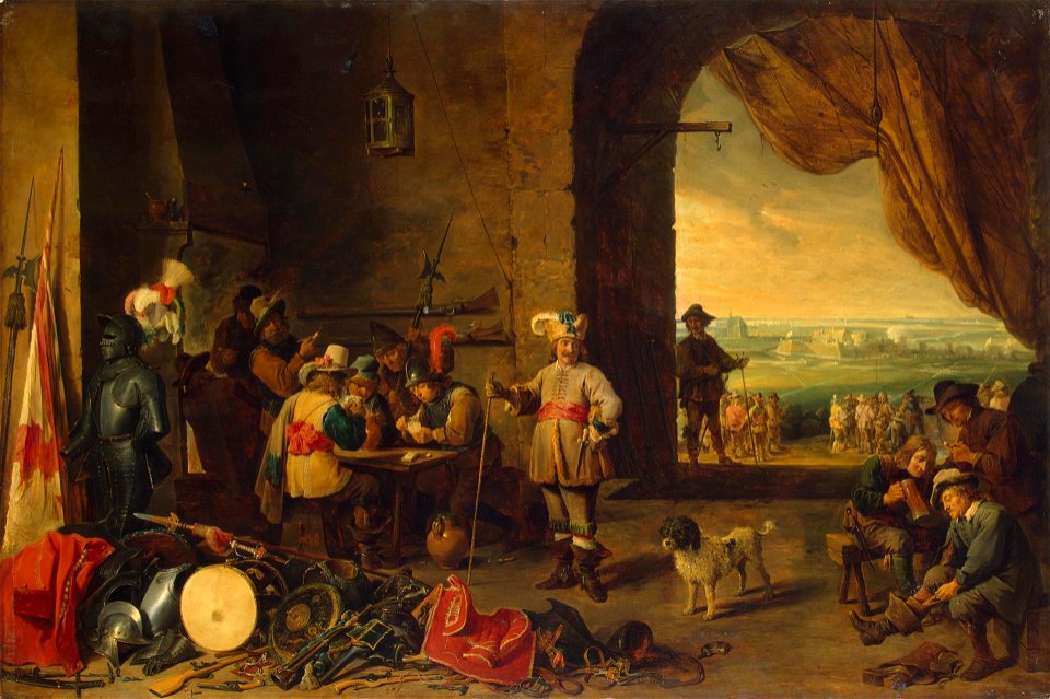 David Teniers (II) - Guardroom - WGA22087