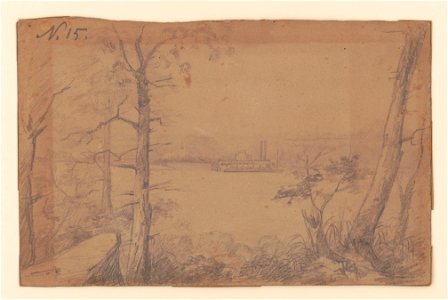 Tennessee River near Florence, Alabama, 1862 LCCN2017646916