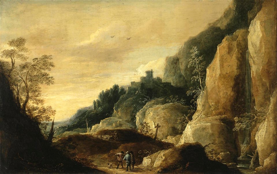 David Teniers (II) - Mountainous Landscape (1640)