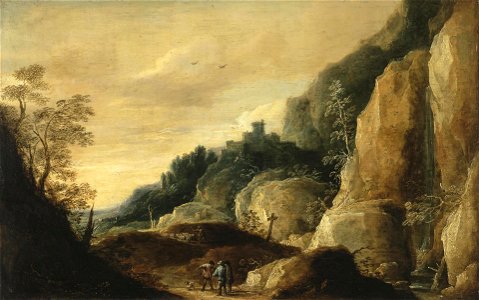 David Teniers (II) - Mountainous Landscape (1640)