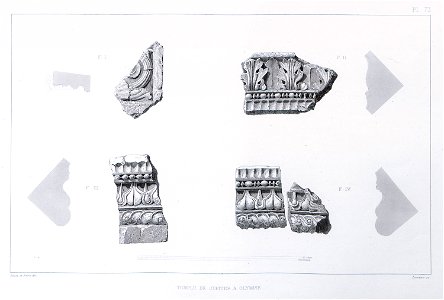 Temple de Jupiter à Olympie (4) - Blouet Guillaume-abel - 1831