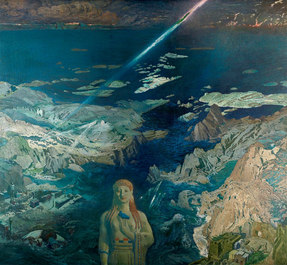 Terror Antiquus by L.Bakst (1908)
