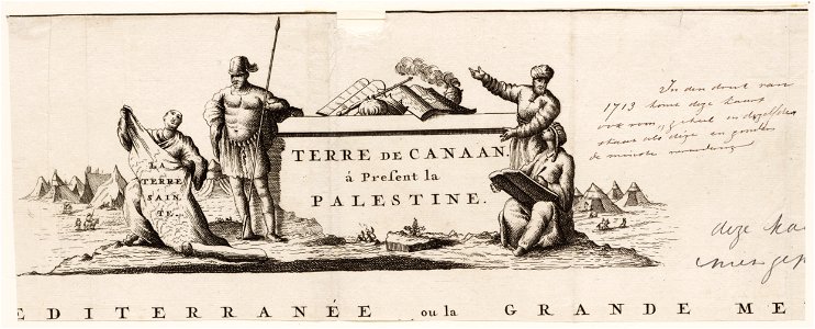 Terre de Canaan. a present la Palestine, objectnr A 19783
