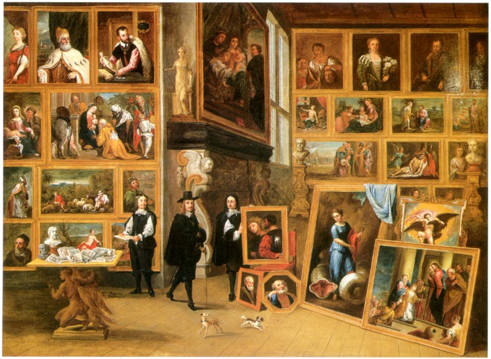 David Teniers II - Gallery of the Archduke Leopold Wilhelm