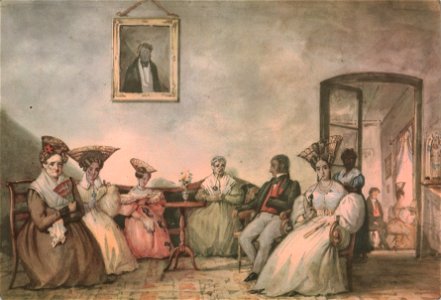 Tertulia porteña - Buenos Aires, según Pellegrini