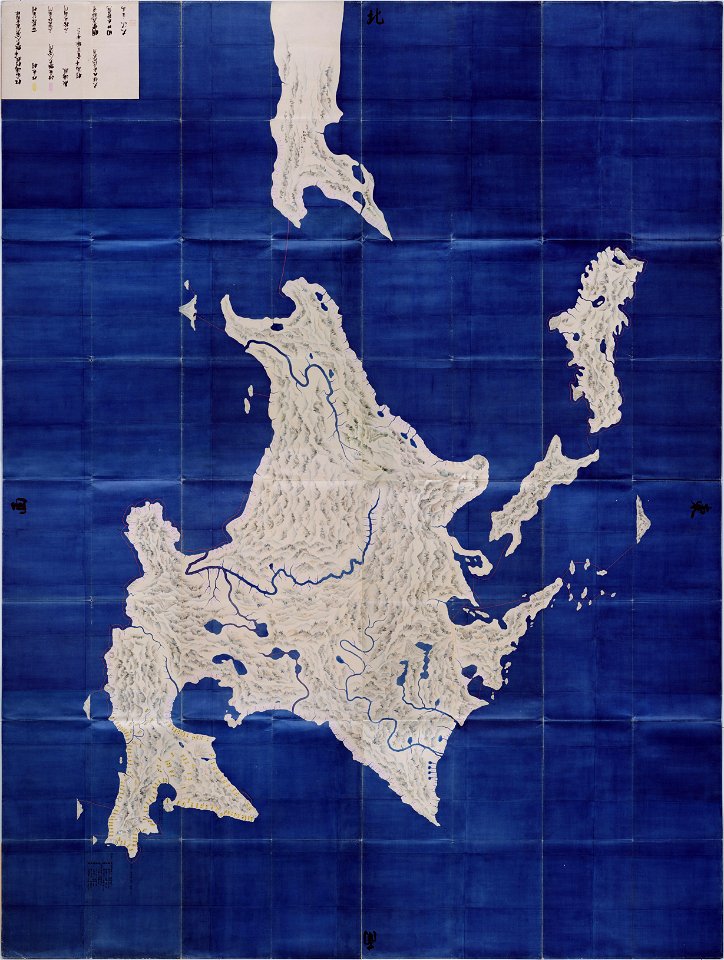 Tenpō Kuniezu - Matsumae-no-Kuni (National Archives of Japan)