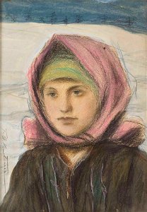Teodor Axentowicz - Góralka