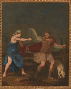 Teodor Lubieniecki - Circe turning king Picus into a woodpecker - MP 3159 MNW - National Museum in Warsaw