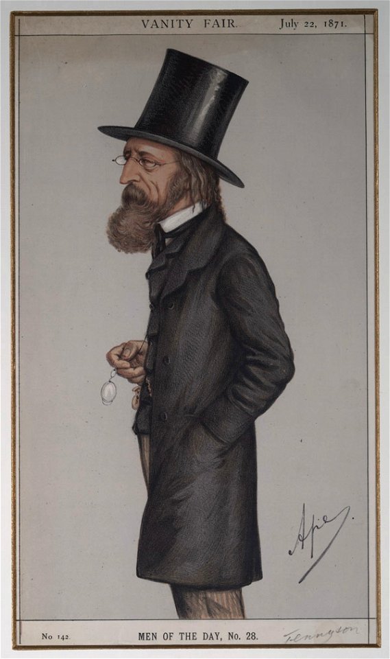 Alfred Tennyson, Vanity Fair, 1871-07-22