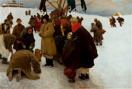 Teodor Axentowicz - Feast of Jordan - MP 243 - National Museum in Warsaw