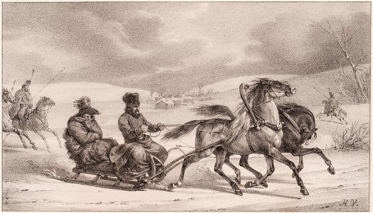 Terugkeer van Napoleon uit Rusland, objectnr A 14744