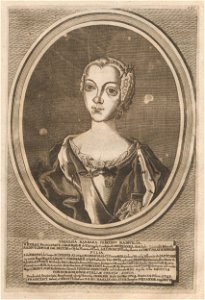 Tereza Barbara Pac (Radzivił). Тэрэза Барбара Пац (Радзівіл) (H. Lajbovič, 1758)