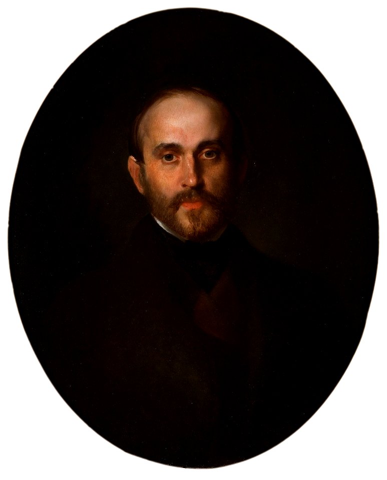 Teofil Kwiatkowski - Portrait of Teofil Lenartowicz - MNK II-a-215 - National Museum Kraków