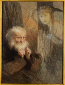Teodor Axentowicz - Wizja – wspomnienie