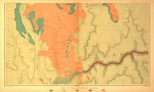 Tertiary history of the Grand cañon district, with atlas,... LOC gs05000790-9