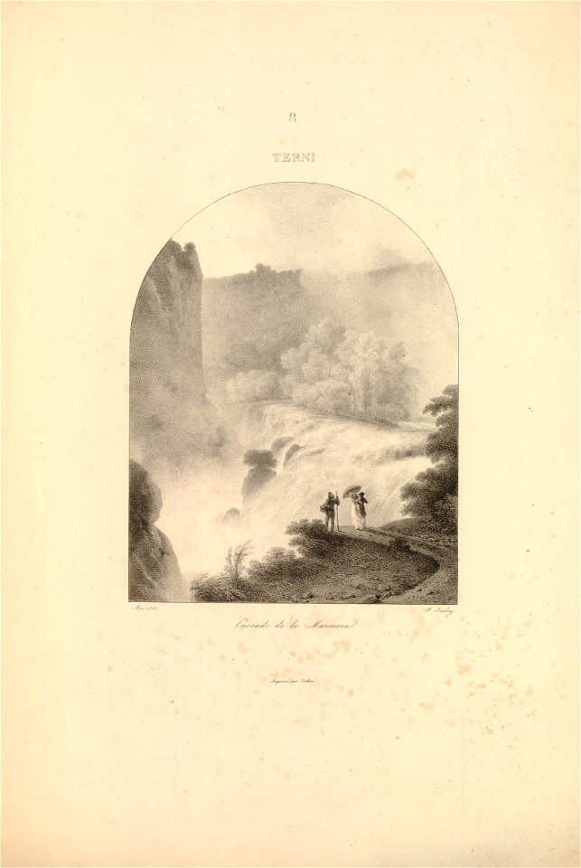 Terni - cascade de la Marmora (BM 1920,0420.97)