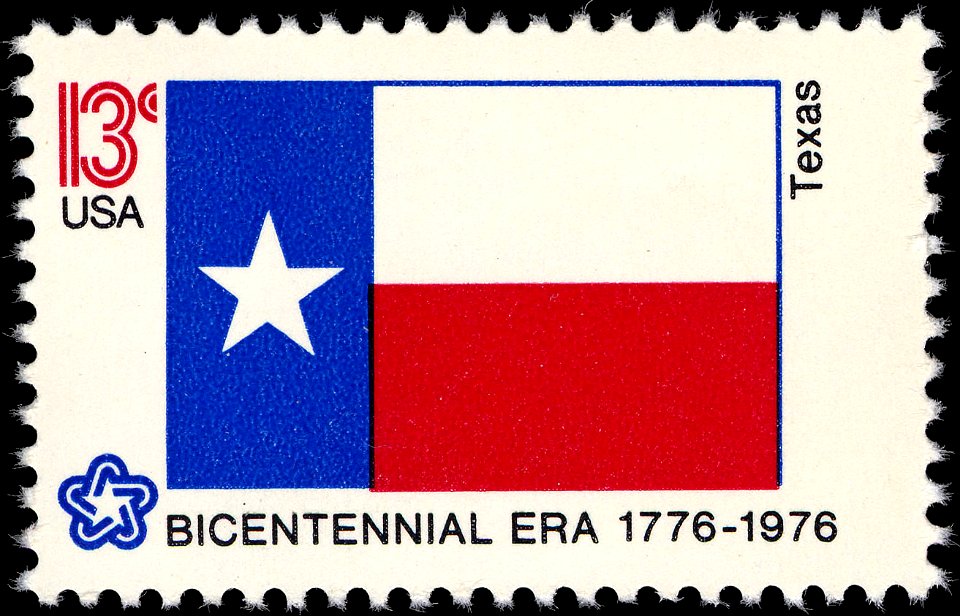 Texas Bicentennial 13c 1976 issue