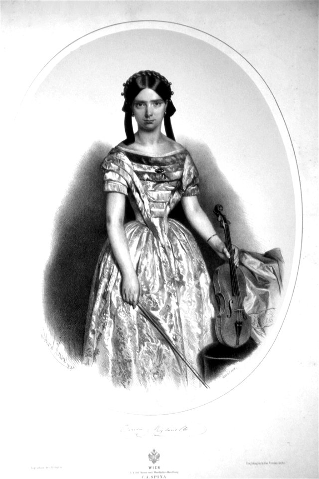 Teresa Milanollo Litho