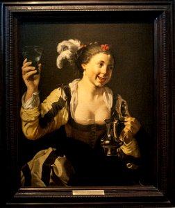 Terbrugghen - A Girl Holding a Glass (-Taste-)