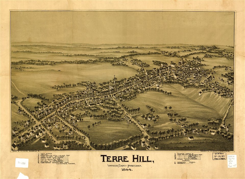Terre Hill, Lancaster County, Pennsylvania 1894 LOC gm71005381