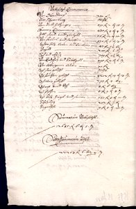 Thailllung der Tapezerey zu Mößkierch 1595 img02
