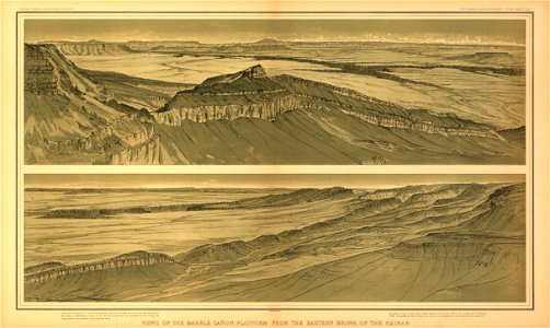 Tertiary history of the Grand cañon district, with atlas,... LOC gs05000790-20
