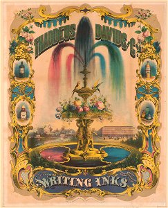 Thaddeus Davids and Cos. writing inks - lith. of Snyder, Black & Sturn 92 William St. New York. LCCN2012648916