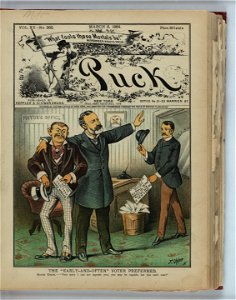 The early-and-often voter preferred - F. Opper. LCCN2012645179