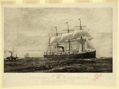 The Oceanic. Pioneer steamer of the White Star Line LCCN2004670504