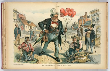 The advance-agent of prosperity on the road - Dalrymple. LCCN2012648544