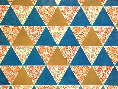 Textile print by Leon Bakst 03