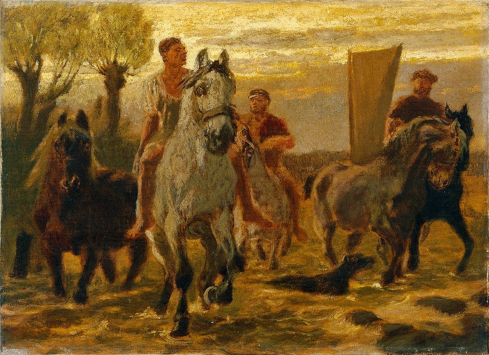 Teutwart Schmitson - Pferdeschwemme - 1118 - Österreichische Galerie Belvedere