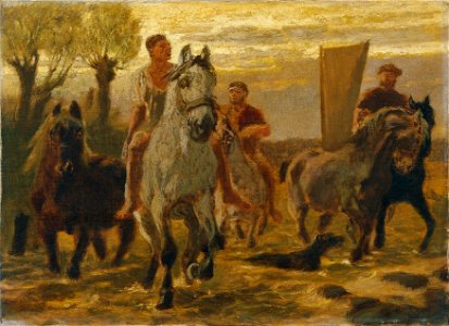 Teutwart Schmitson - Pferdeschwemme - 1118 - Österreichische Galerie Belvedere