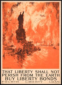 That liberty shall not perish from the earth - Buy liberty bonds Fourth Liberty Loan - - Joseph Pennell del. ; Ketterlinus Phila. imp. LCCN2002712077