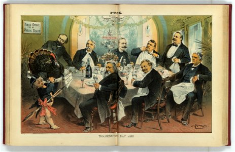 Thanksgiving day, 1885 - J. Keppler. LCCN2011661359