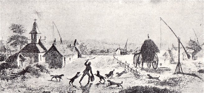 Th. Aman - Ilustraţie la Balta-Albă, de Alecsandri