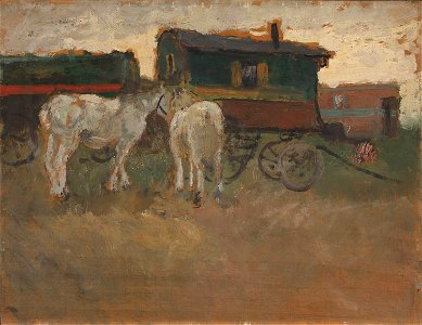 Frits Thaulow - From Brittany - NG.M.01253 - National Museum of Art, Architecture and Design