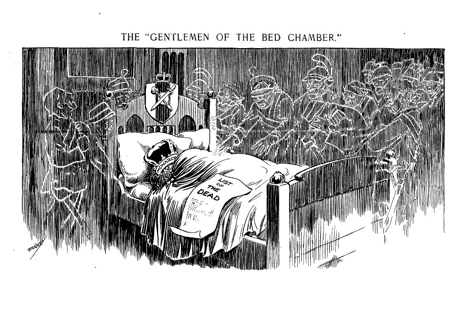 The gentlemen of the bed chamber. - Luther D. Bradley