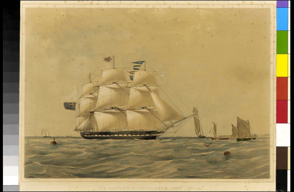 The 'Alfred' East Indiaman RMG PY0590