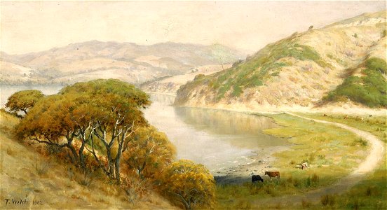 Thaddeus Welch - Landscape - 1980.50 - Smithsonian American Art Museum