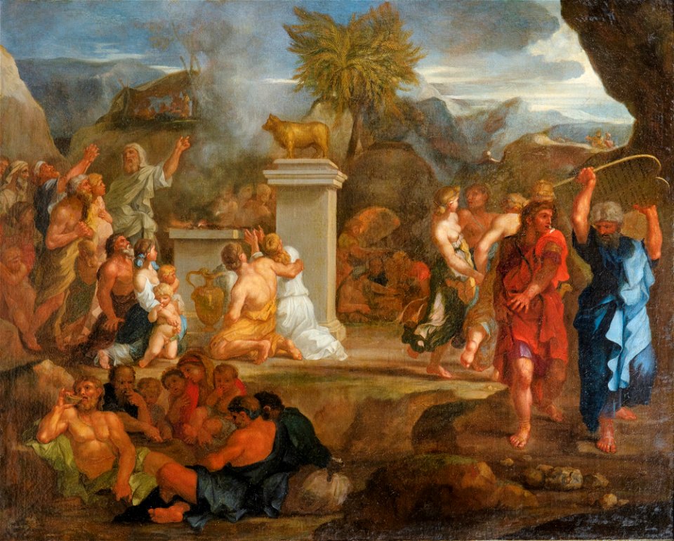THE ADORATION OF THE GOLDEN CALF 