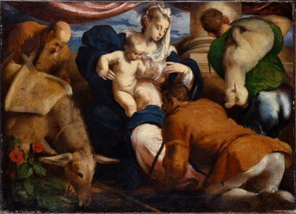 The Adoration of the Shepherds (Jacopo Bassano) - Nationalmuseum - 17084