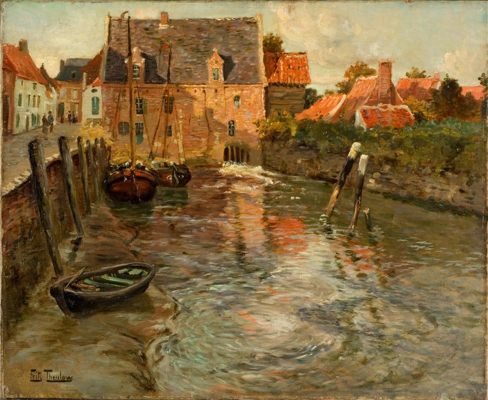 Low Water (Frits Thaulow) - Nationalmuseum - 19846