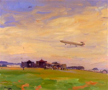 The Aerodrome, East Fortune, North Berwick- The Starting Point for British Airships of the North Sea Air Patrol (38519133546)