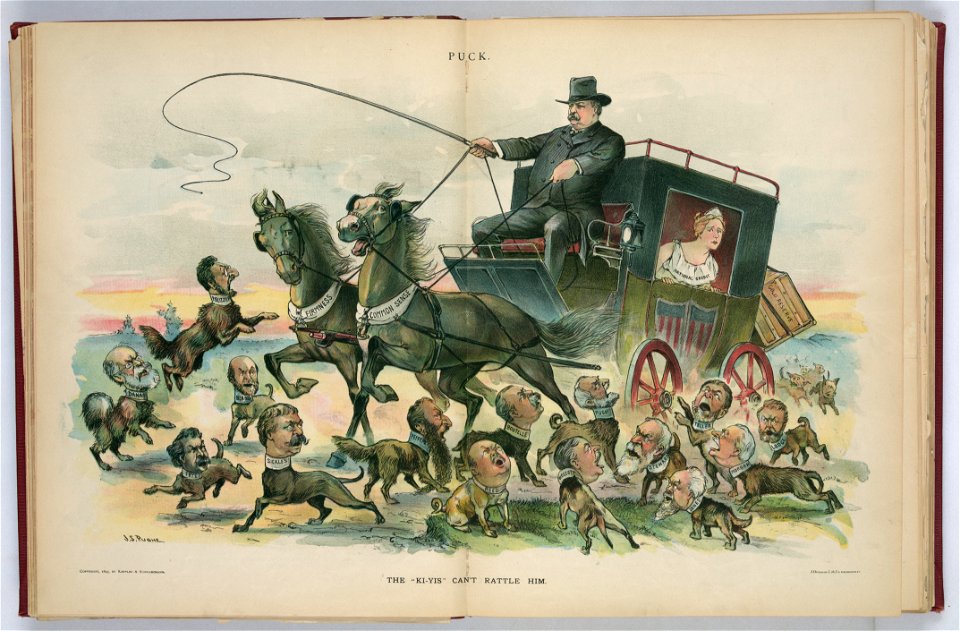 The ki-yis can't rattle him - J.S. Pughe. LCCN2012648613
