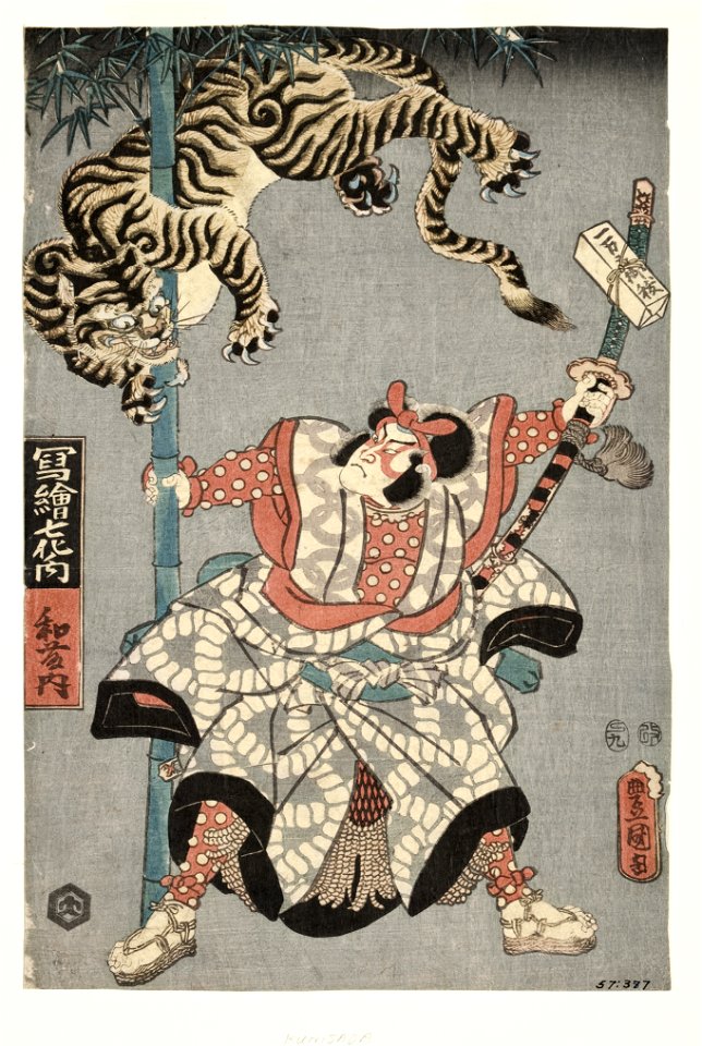 The actor Onoe Waichi II as Watonai (5759535038)