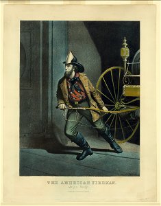 The American fireman - always ready - Louis Maurer. LCCN2002706835