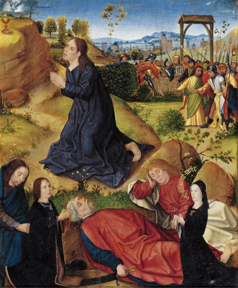 The Agony in the Garden with Kneeling Donors of the De Jode Family N08321-230-lr-1