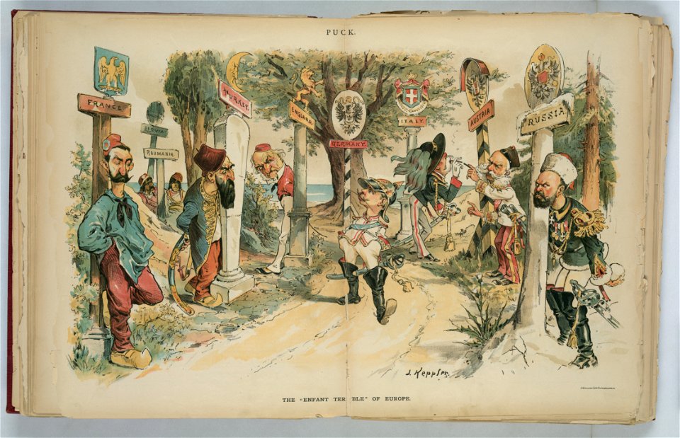 The enfant ter(ri)ble of Europe - J. Keppler. LCCN2012648777