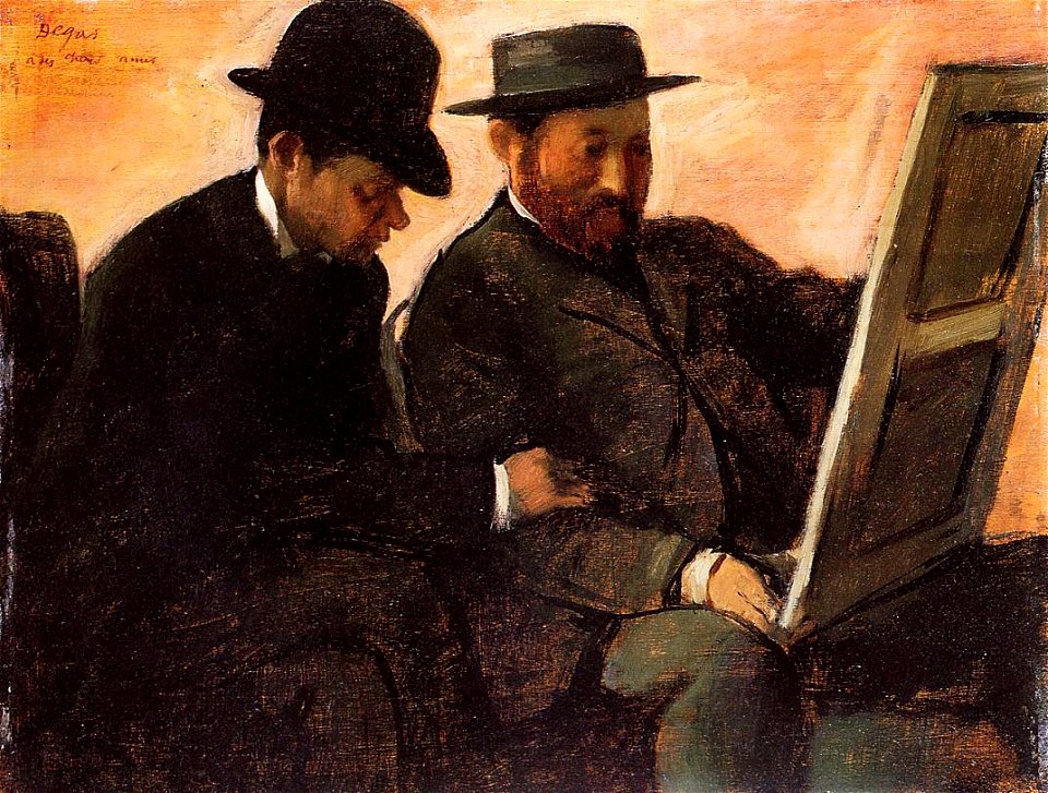 The Amateurs 1878-1880 Edgar Degas